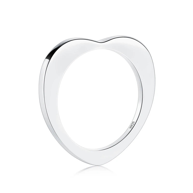 Modian Silver Gold Rose Shining Rings for Women Fashion 100% 925 Sterling Silver Stackable Finger Ring Wedding Statement Jewelry
