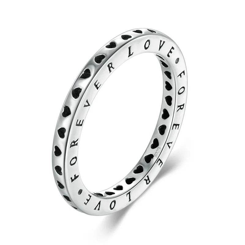 Modian Silver Gold Rose Shining Rings for Women Fashion 100% 925 Sterling Silver Stackable Finger Ring Wedding Statement Jewelry