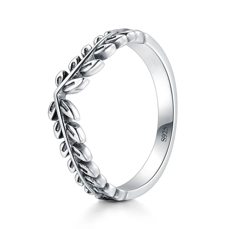 Modian Silver Gold Rose Shining Rings for Women Fashion 100% 925 Sterling Silver Stackable Finger Ring Wedding Statement Jewelry