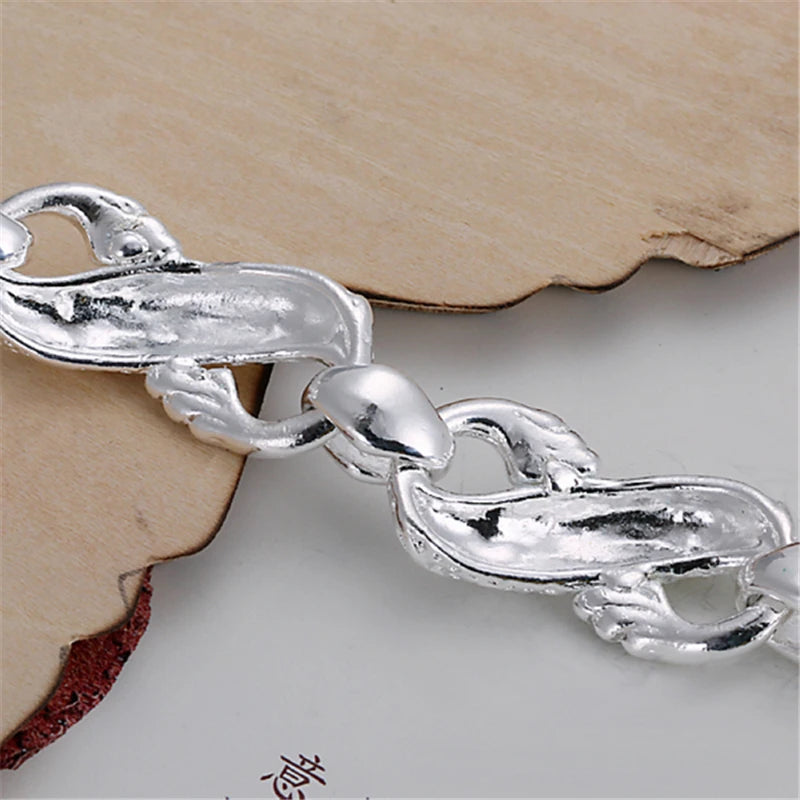 925 Sterling Silver Dragon Cuff Bracelet For Man Women Charm Wedding Engagement Party Fashion Jewelry