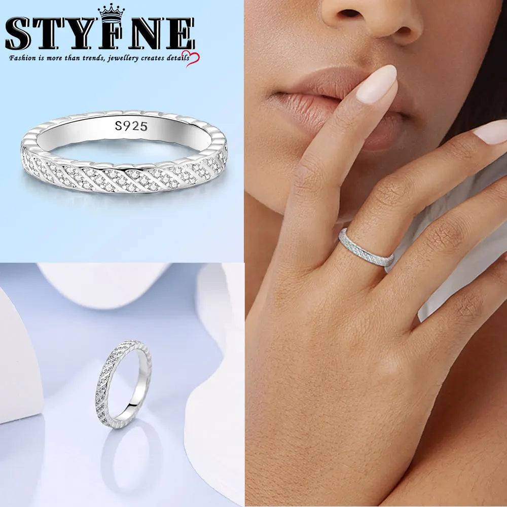 Ring 925 Sterling Silver Heart, Red, Pink, White, Blue Ring for Women Holiday Jewelry Gift
