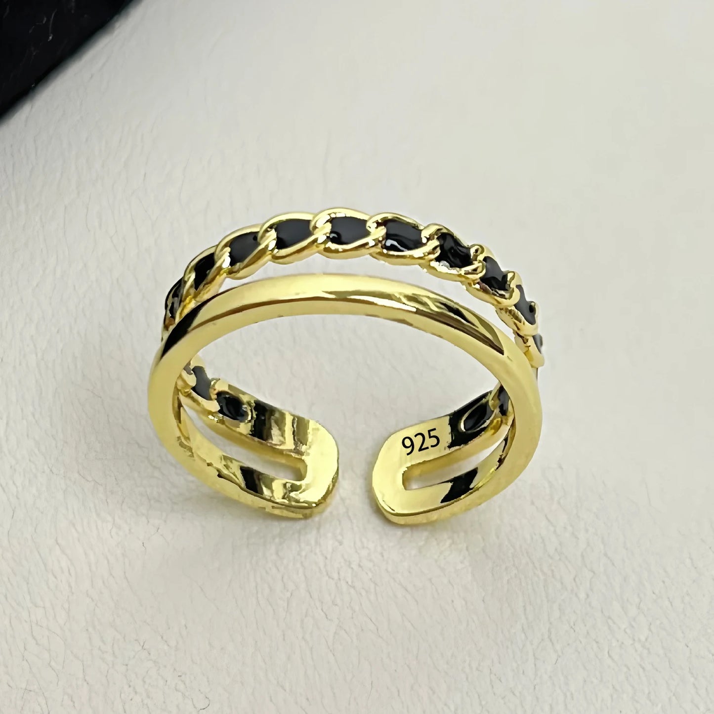 925 Sterling Silver Flower Lace Ring Korean Fashion Opening Inlaid CZ Adjustable Rings Valentine's Day Gift