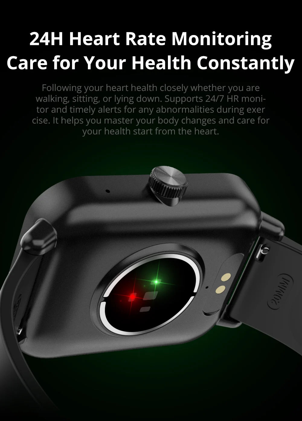 Voice Calling Smart Watch Ultra 1.9 inch Screen 24H Health Monitor 100+ Sports Modes, Bluetooth Smartwatch Men Women