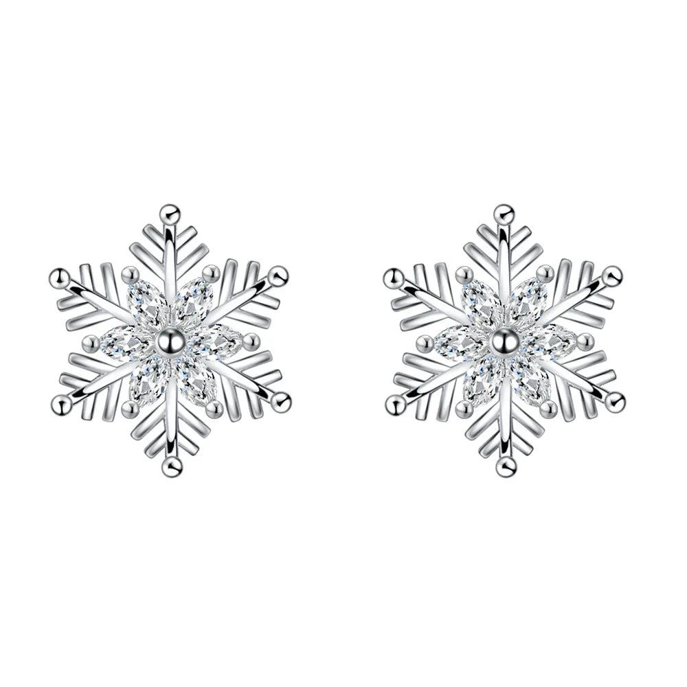 Earrings Pendants Necklaces Set For Wedding Jewelry Women 925 Sterling Silver Color Crystal Wedding Jewellery Sets