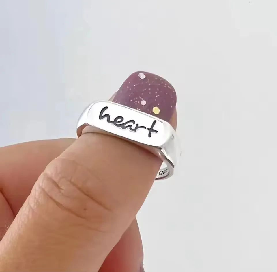 925 Sterling Silver Geometric Multilayer Round Bead Ring Female Fashion Punk Temperament Prevent Allergy Charm Jewelry