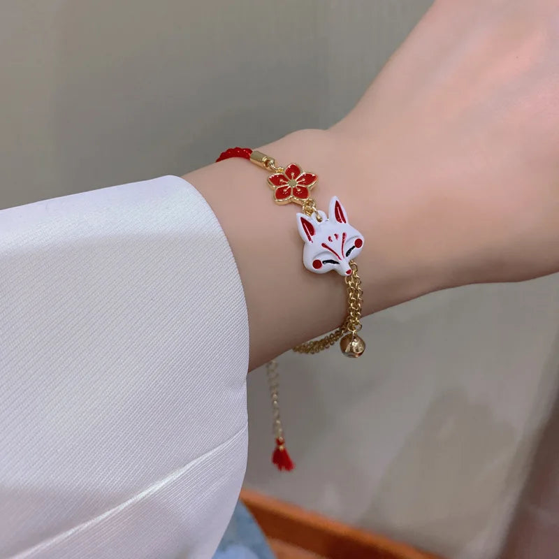 French Romantic Blue Crystal Shell Tassels Bracelet for Women Luxury Y2K Bling Bracelet Spice Girls Exquisite Jewelry Gift