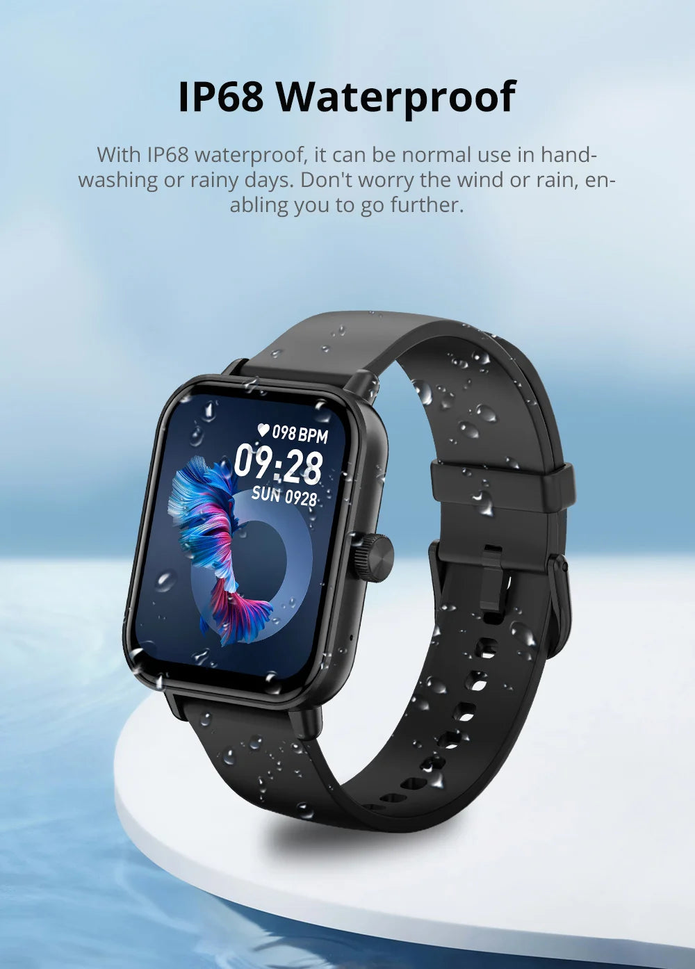 Voice Calling Smart Watch Ultra 1.9 inch Screen 24H Health Monitor 100+ Sports Modes, Bluetooth Smartwatch Men Women