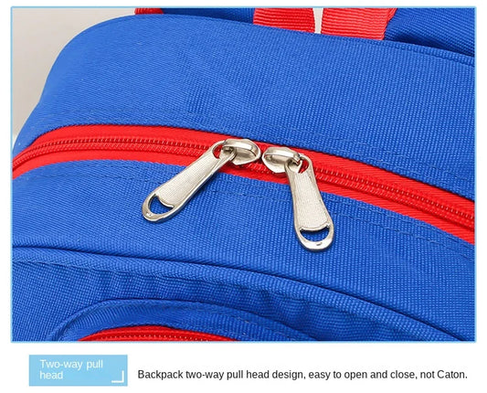 Spiderman Backpacks Super Heroes Student School Bag Cartoon 3d Stereo Kindergarten Backpack Children's Travel Bag Gift