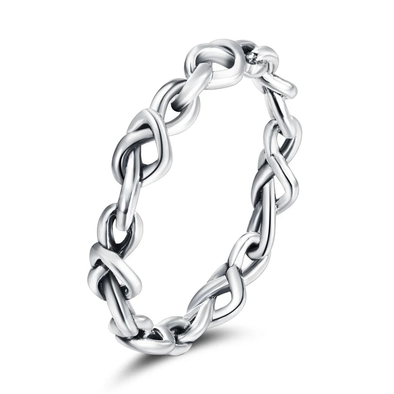 Modian Silver Gold Rose Shining Rings for Women Fashion 100% 925 Sterling Silver Stackable Finger Ring Wedding Statement Jewelry