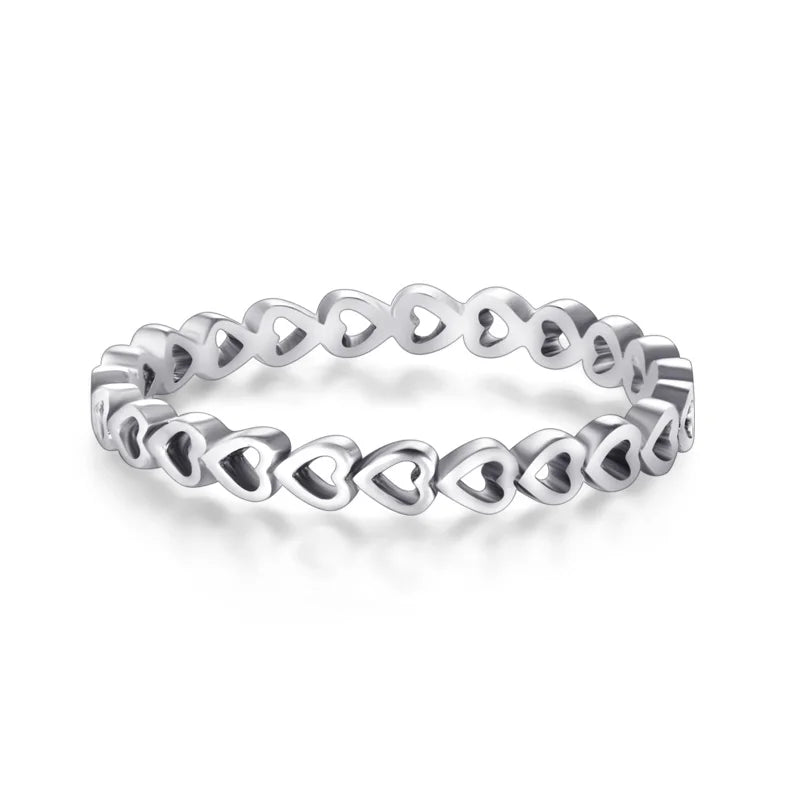Modian Silver Gold Rose Shining Rings for Women Fashion 100% 925 Sterling Silver Stackable Finger Ring Wedding Statement Jewelry