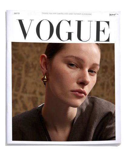 Elysium 18K Gold Color Stainless Steel New Style Water Drop Stylish Stud Earrings Women Statement Daily Temperament Jewelry