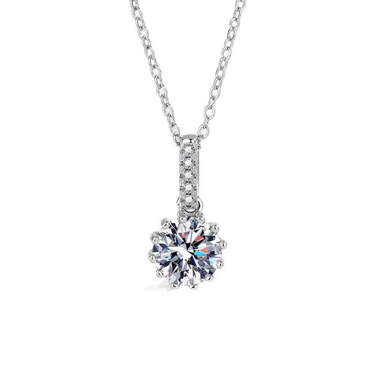 925 Sterling Silver Jewelry Sets For Women Heart Zircon Ring Earrings Necklace Wedding Bridal Elegant Christmas
