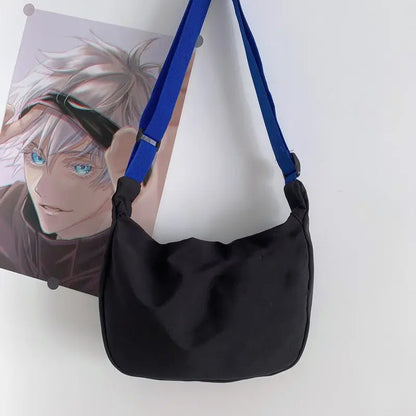 2024 New Style Japanese Trendy Brand Shoulder Bag Fashion Korean Ins Women'S Klein Blue Versatile Casual Crossbody