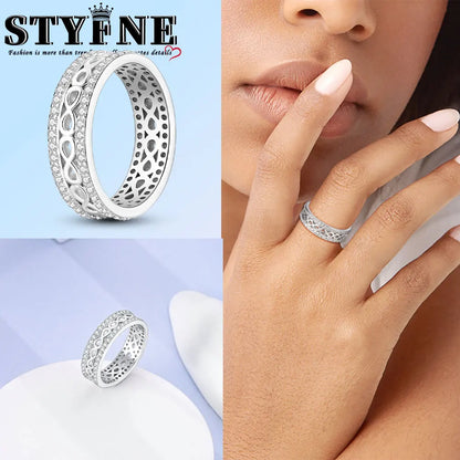 Ring 925 Sterling Silver Heart, Red, Pink, White, Blue Ring for Women Holiday Jewelry Gift