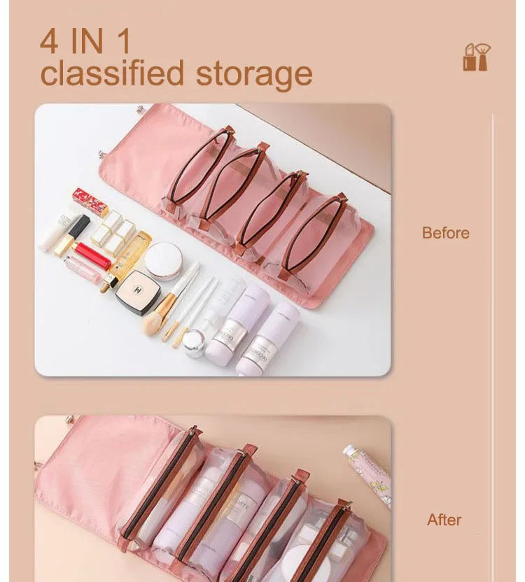 Large Capacity Travel Cosmetic Bag Multifunction Travel Cosmetic Bag Women Toiletries Organizer Female Storage Make Up Case Tool