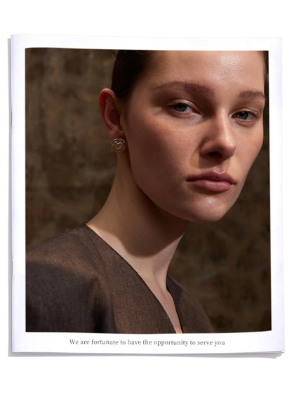 Elysium Exquisite Imitation Pearl Heart Love Daily Stud Earrings Women Water Resistant Stainless Steel Fashion Romantic Jewelry