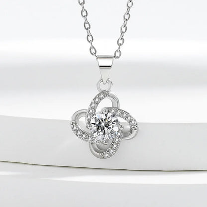 Solitaire Lab Diamond Jewelry set 925 Sterling Silver Party Wedding Rings Earrings Necklace For Women Bridal Moissanite Jewelry