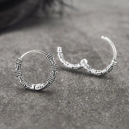 925 Silver Women Hoop Earrings Fashion Pendientes Gift For Female Girl Sparkling Pave CZ U Heart Shape Star Moon