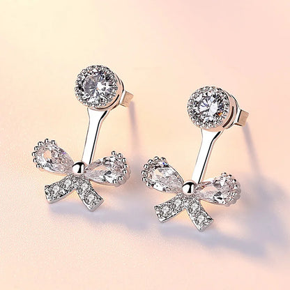 925 Sterling Silver Hoop Earrings Moon Star Dreamcatcher Colored Zircon Fine Earring Jewelry Gift For Women