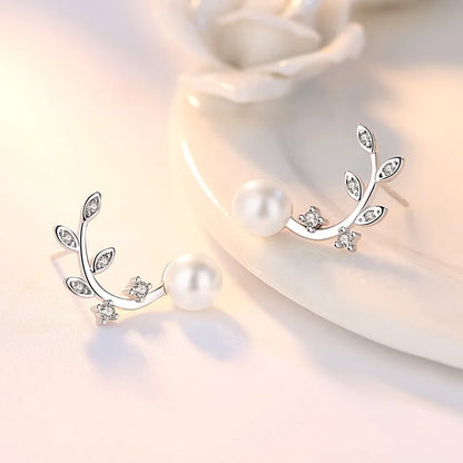 925 Silver Women Hoop Earrings Fashion Pendientes Gift For Female Girl Sparkling Pave CZ U Heart Shape Star Moon