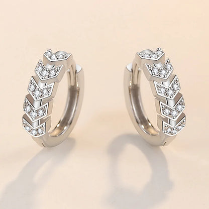 New Style 925 Sterling Silver Golden Color Series Women's Earrings Fit Original EarringsWedding Jewelry Exquisite Birthday Gifts