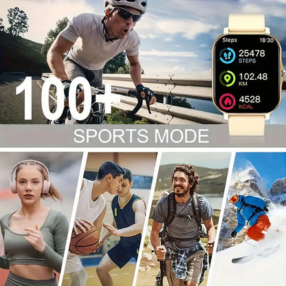 2025 Smart Watch Answer Make Call Message Preview Sport Mode DIY Dial Sleep Monitor Smart Watch for Men Women Gifts