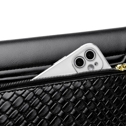 Luxury Handbag Women Bags Designer Pu Leather Knitting Shoulder Messenger Crossbody Bags for Women Mother Bolsa Ladies Hand Bag