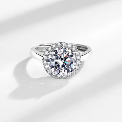 925 Sterling silver Cute Solid Christmas gift noble fashion elegant women shiny crystal CZ necklace earring ring jewelry Set