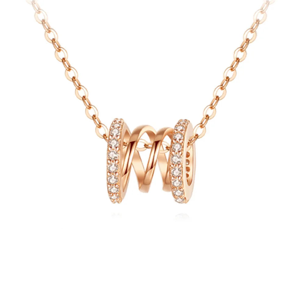 New 925 Sterling Silver Necklace For Women Round Pendent Sparkling Pave CZ Necklace Fashion Anniversary Birthday Jewelry Gifts