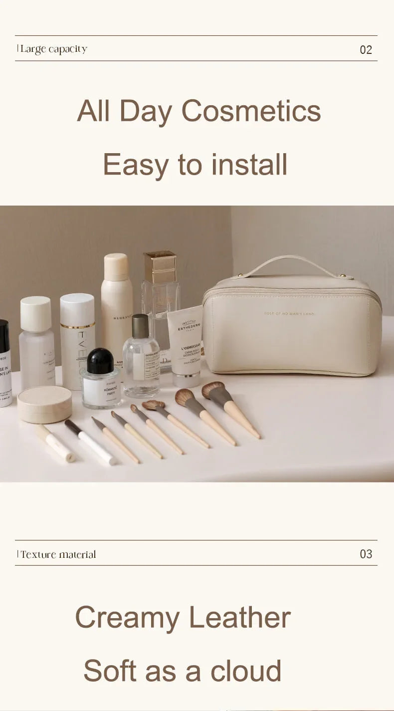 Large Capacity Travel Cosmetic Bag Multifunction Travel Cosmetic Bag Women Toiletries Organizer Female Storage Make Up Case Tool