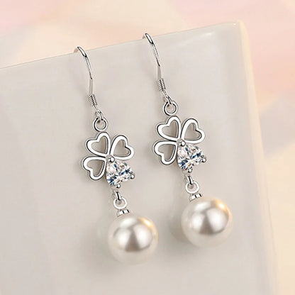 New Style 925 Sterling Silver Golden Color Series Women's Earrings Fit Original EarringsWedding Jewelry Exquisite Birthday Gifts