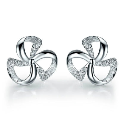 925 Silver Women Hoop Earrings Fashion Pendientes Gift For Female Girl Sparkling Pave CZ U Heart Shape Star Moon