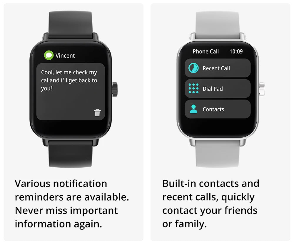 Voice Calling Smart Watch Ultra 1.9 inch Screen 24H Health Monitor 100+ Sports Modes, Bluetooth Smartwatch Men Women