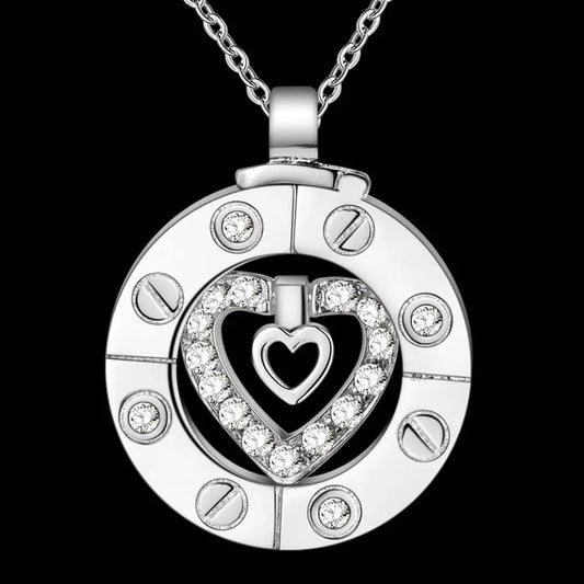 925 Sterling Silver Side Chain Necklace For Woman Men Fashion Wedding Engagement Jewelry