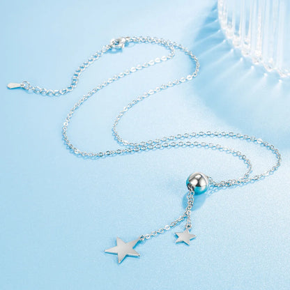 New 925 Sterling Silver Necklace For Women Round Pendent Sparkling Pave CZ Necklace Fashion Anniversary Birthday Jewelry Gifts