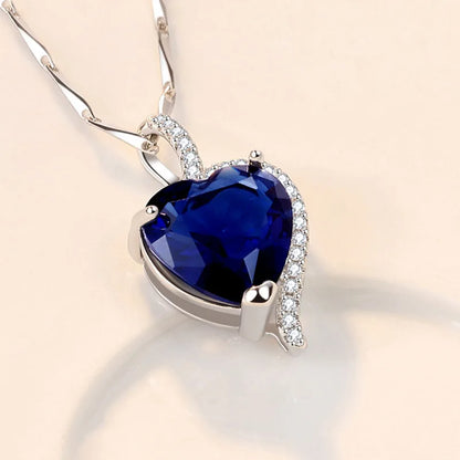 925 Sterling Silver Necklace For Women Round Pendent Sparkling Pave CZ Necklace Fashion Anniversary Birthday Jewelry Gifts