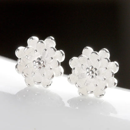 925 Sterling Silver Jewelry Women Fashion Cute Tiny Clear Crystal CZ Stud Earrings Gift for Girls Teens Lady R003