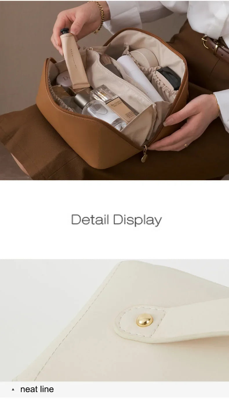 Large Capacity Travel Cosmetic Bag Multifunction Travel Cosmetic Bag Women Toiletries Organizer Female Storage Make Up Case Tool