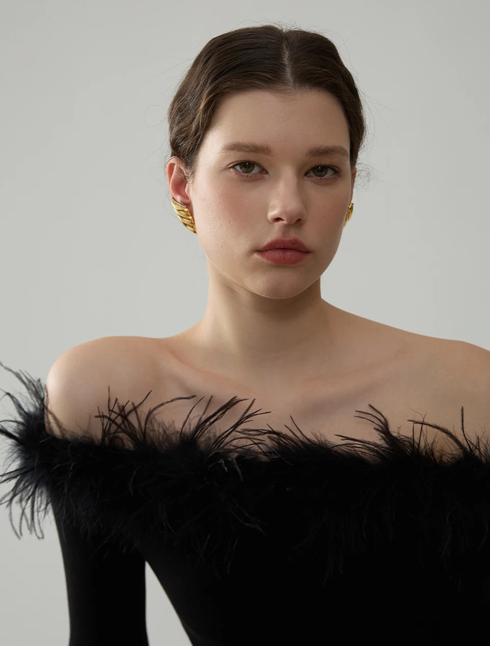 Elysium High Quality Stainless Steel Geometric CZ Stud Earrings Waterproof Zircon Personalized Metal Versatile Jewelry Gala Gift