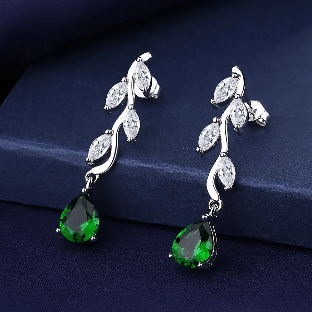 New 925 Silver Women Hoop Earrings Fashion Pendientes Gift For Female Girl Sparkling Pave CZ U Heart Shape Star Moon Earring