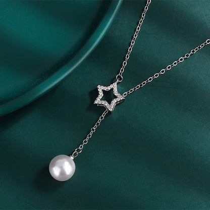 925 Sterling Silver Big Stone Pendant Chain Light Natural Amethyst Necklace for Woman Girl Excellent Jewelry