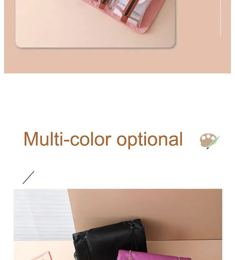 Large Capacity Travel Cosmetic Bag Multifunction Travel Cosmetic Bag Women Toiletries Organizer Female Storage Make Up Case Tool