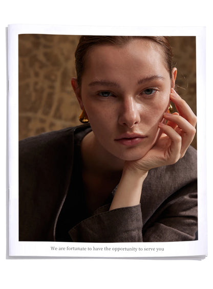 Elysium 18K Gold Color Stainless Steel New Style Water Drop Stylish Stud Earrings Women Statement Daily Temperament Jewelry