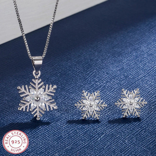 Earrings Pendants Necklaces Set For Wedding Jewelry Women 925 Sterling Silver Color Crystal Wedding Jewellery Sets
