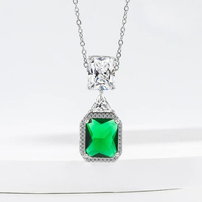 Shining Full African AAA Crystal Owl Pendant Necklace Earrings Sets Women Best Gifts 925 Sterling Silver Color Party Accessory