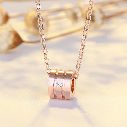 New 925 Sterling Silver Chain Necklace Korea Creative Pendant Necklaces for Women Fashion Jewelry Gifts