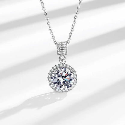 925 Sterling silver Cute Solid Christmas gift noble fashion elegant women shiny crystal CZ necklace earring ring jewelry Set